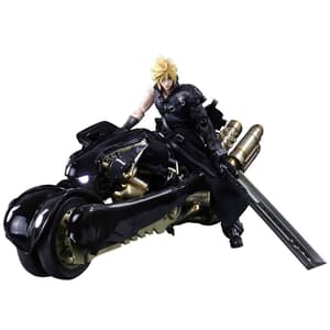Cloud Strife and Fenrir - Advent Children Play Arts Kai - Re-Release - 1