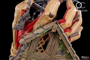 Mikasa vs. Amored Titan - Attack on Titan - Resin Diorama - Oniri Créations - 13