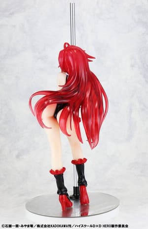 Rias Gremory - Pole Dance - Black - Kaitendoh - 3