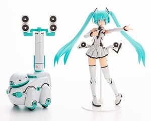 Hatsune Miku (Maruttoys) & Tamotu (Miku Ver.) - Frame Arms Girl Model Kit - Kotobukiya - 16