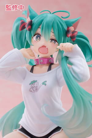 Hatsune Miku - Nekomimi T-Shirt - Desktop Cute - Taito (4)