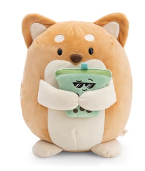 Hund Hiro - mymochi - Plüsch (mit Bubble Tee) (27cm)  (1)