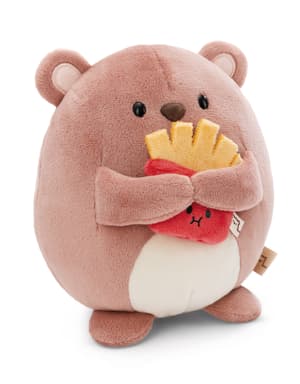 Bär Nomo - mymochi - Plüsch (mit Pommes) (27cm)  (1)