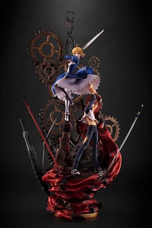 Emiya Shirou & Saber - Fate/Stay Night 15th Anniversary Figure by Aniplex - 3