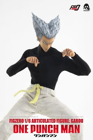 Garou - One Punch Man FigZero Actionfigur - ThreeZero - 6