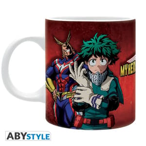 "All Might & Deku vs.  Shigaraki" - My Hero Academia Mug - AbyStyle - 4