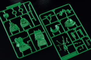 PLAMAX 1/12 Kamakura Period Armored Warrior: Green Color Edition - 4