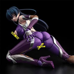 Asagi Igawa (Normal Ver.) - Taimanin Asagi 3 - Actionfigur - Native - 6