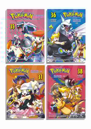 Pokémon – Manga Pack 10 – Bundle 10: Diamant und Perl 2 - 2