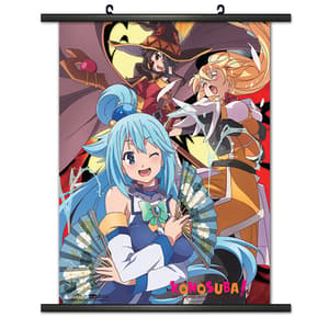 Aqua, Darkness & Megumin - Wallscroll - Konosuba - 21715 - 1