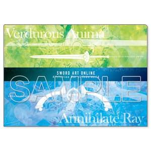 Weapon Clear File Series Leafa x Sinon - Sword Art Online - 2 x Clear File / Aktenhülle - Kadokawa - 3
