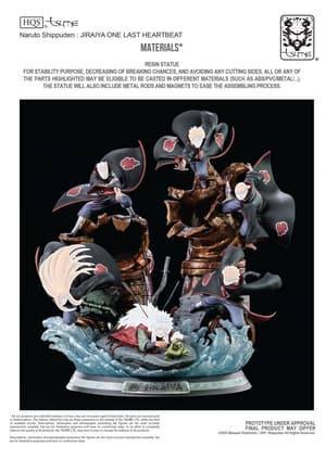 Jiraiya - One Last Heartbeat - Tsume HQS Statue - 16