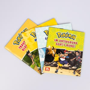 Pokemon Mini-Bücher 4er Set – Band 05–08 - 2