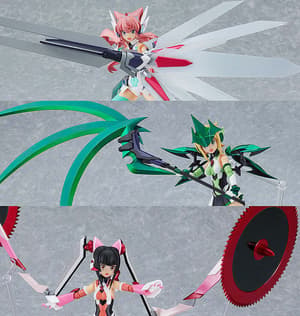 ACT MODE Symphogear GX Maria, Kirika, Shirabe Armed Gear Set - 3