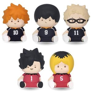Zufällige Auswahl - Haikyu!! - Chubby Chubby Sofubi Figuren - Takara Tomy Arts (8)