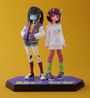 Chiharu Kujo & Makina Kurusu - SP -  Milky Subway Pop Up Parade - Good Smile Company - 3