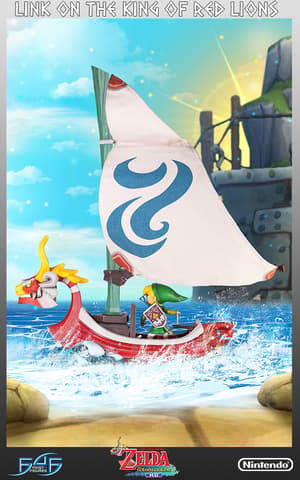 Link auf dem Roten Leuenkönig – First 4 Figures Statue - 18