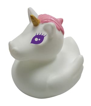 Unicorn Rubber Duck - Glow In The Dark - 1