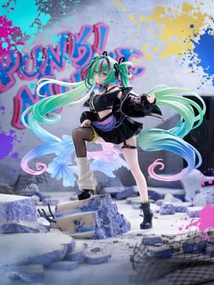 Hatsune Miku - Punk! -  Figurizm Alpha - Sega - 1