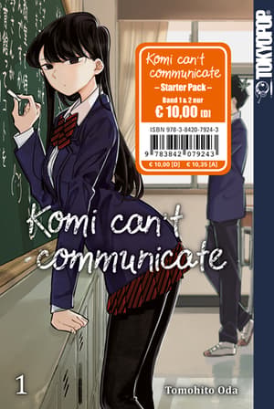 Komi can't communicate - Tokyopop - Starter Pack (Band 1+2) - 1