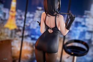 Ishimi Yokoyama (Bara) - Black One-Piece Dress - Hanabee (10)