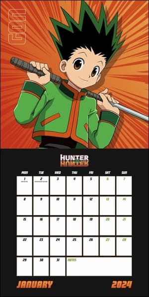 Hunter x Hunter Broschurkalender 2024 (1)