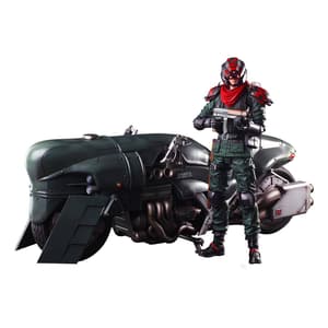 Shinra Elite Security Officer and Bike - Final Fantasy VII Remake Play Arts Kai - Square Enix - 1