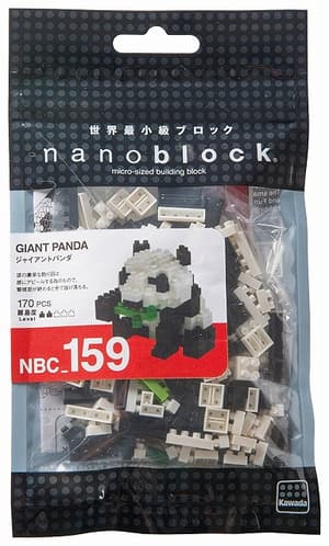 Giant Panda 2 // Mini series NANOBLOCK - 1
