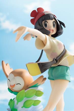 Moon / Selene (Mizuki) with Rowlet (Mokuroh) - ARTFX J - 4