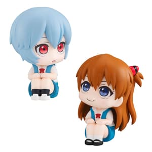 Rei Ayanami & Shikinami Asuka Langley - Limited Set - Neon Genesis Evangelion Look Up - Megahouse (4)