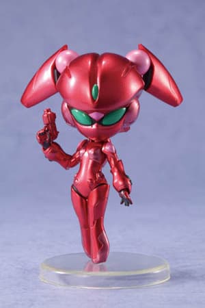 Scarlet Rain Tradingfigur Version 1 - Niitengo 2.5 Deluxe Accel World Black Collection - 1