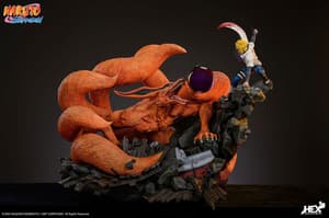 Naruto Shippuden Statue 1/8 Battle of Destiny Namikaze Minato vs Kurama 59 cm (3)