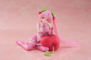 Sakura Miku - Cherry Cushion - Desktop Cute Figure- Taito - 2