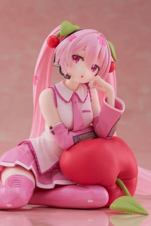 Sakura Miku - Cherry Cushion - Desktop Cute Figure- Taito - 10