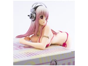 Super Sonico - Pink - Noodle Stopper Figur - 5