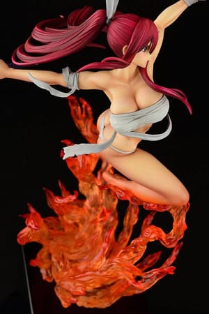 Erza Scarlet - Samurai Light Flame Manjo: Kurenai - Rouge - Orca Toys - 25