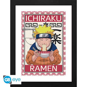 "Ichiraku Ramen"  - gerahmtes Poster - Naruto - AbyStyle (1)