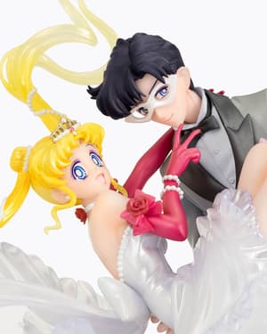 Usagi Tsukino & Tuxedo Mask - Moonlight Glow - Figuarts Zero Chouette - Bandai Spirits - 7