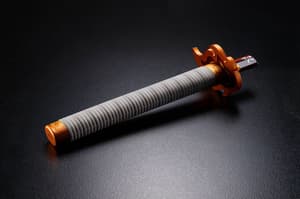 Broken Nichirin Sword (Kyojuro Rengoku) - Demon Slayer: Kimetsu no Yaiba 1/1 Proplica - Bandai - 4
