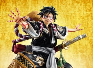 Monkey D. Ruffy - Portrait of Pirates Kabuki Edition - Black Version - 8