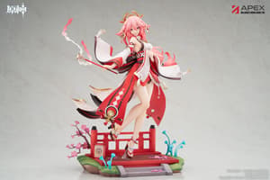Genshin Impact PVC Statue 1/7 Yae Miko Astute Amusement Ver. (28 cm) – Apex - 24