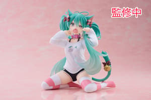 Hatsune Miku - Nekomimi T-Shirt - Desktop Cute - Taito (1)