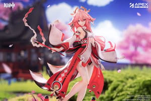 Genshin Impact PVC Statue 1/7 Yae Miko Astute Amusement Ver. (28 cm) – Apex - 8