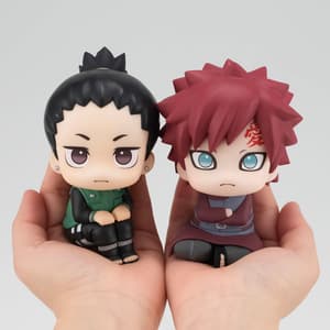 Shikamaru Nara & Gaara Set - Naruto Look Up - Megahouse (7)