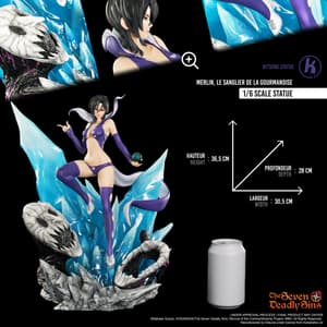 Merlin - Kitsune Statue (1)