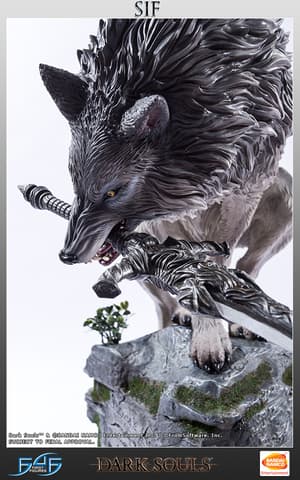 Sif, der Große Grauwolf – Dark Souls Statue 1/4 von First 4 Figures - 54