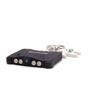 Nintendo 64 + Controller  - Nintendo - key chain - Difuzed  - 2
