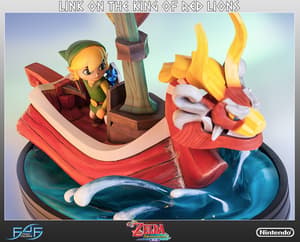 Link auf dem Roten Leuenkönig – First 4 Figures Statue - 5