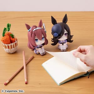 Mihono Bourbon & Rice Shower - Uma Musume Look Up Set - Megahouse (8)