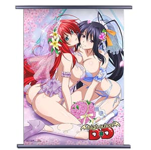 Rias & Akeno - Wedding Lingerie - Highschool DxD - Wallscroll (1)